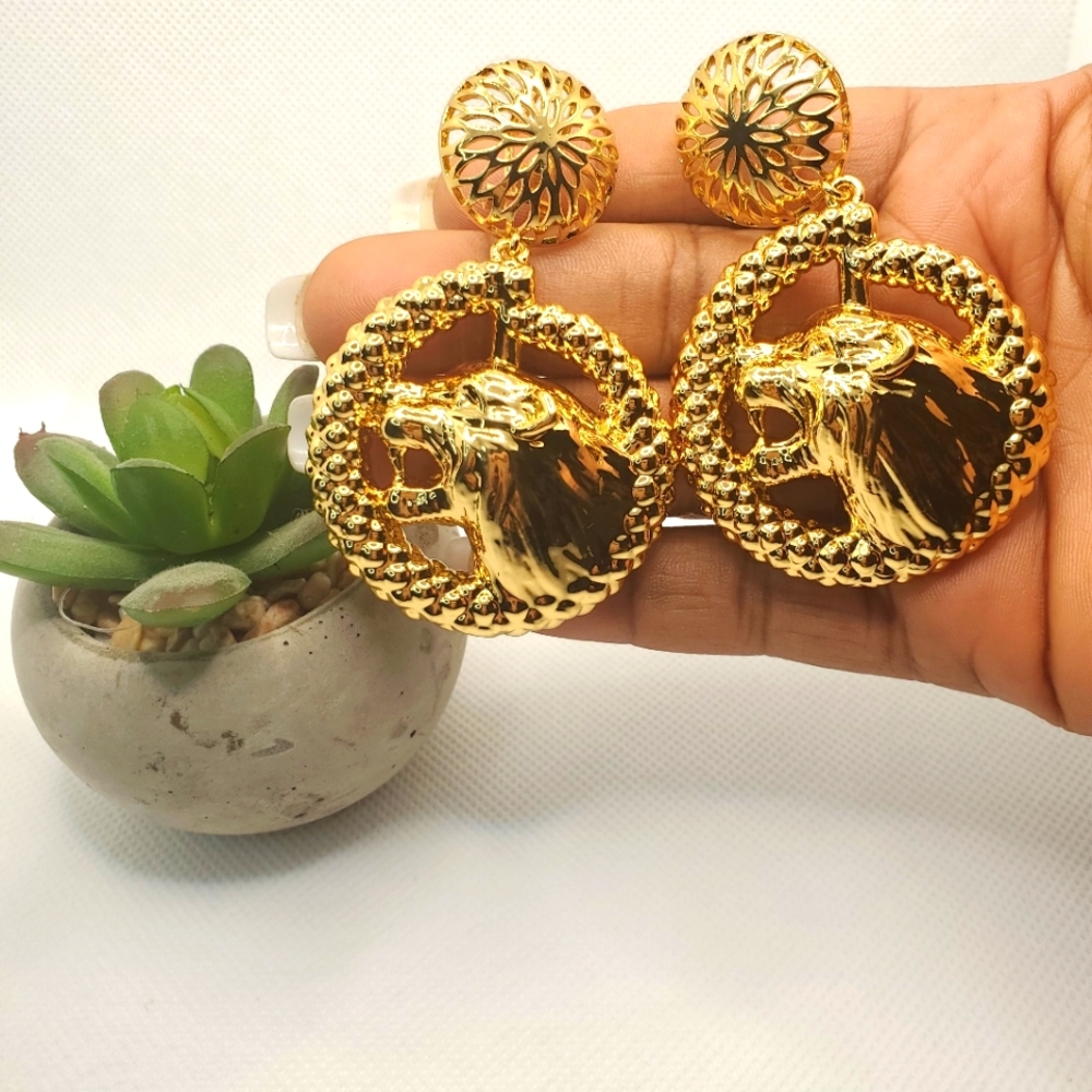 Italian gold plated Earrings